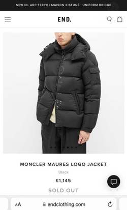 Пуховик Moncler