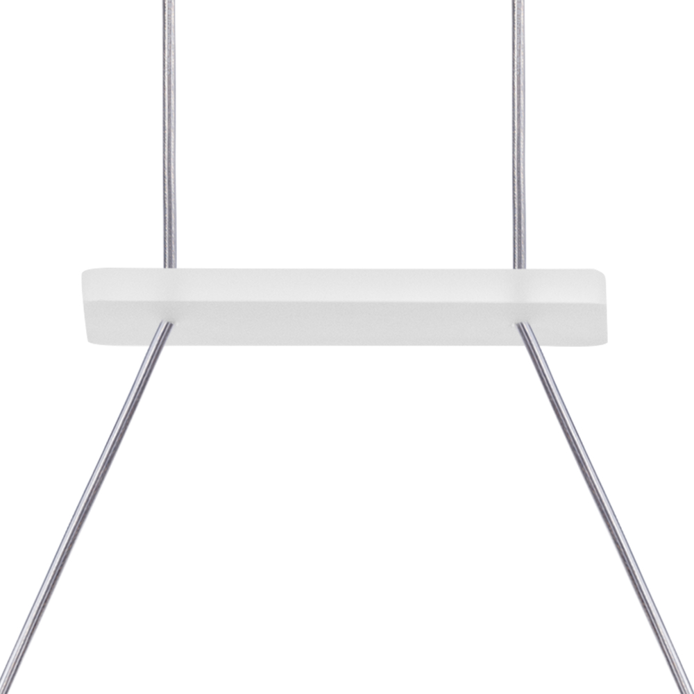 736437 Люстра ROTONDA 50W LED 3060LM 120G ЧЕРНЫЙ 3000-6000K