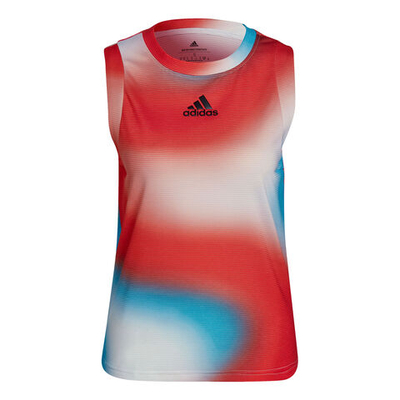 Женская теннисная майка adidas Melange Match Tank Top Women - Multicoloured