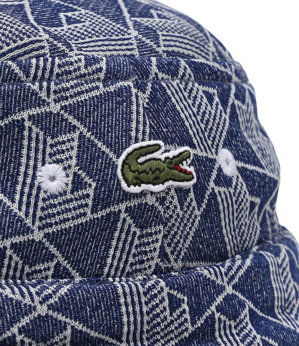 Двусторонняя шляпа Lacoste - темно-синий(RK7593)