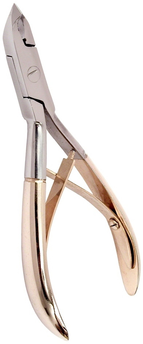Кусачки маникюрные для кожи KCC-4/4 Gold