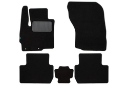 Коврики в салон для MITSUBISHI Outlander, 2012-2015, 2015-2018, 2018-, кроссовер, 5 шт. (текстиль) KLEVER05352922110KH