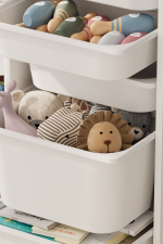 Стеллаж с ящиками RUYA - белый