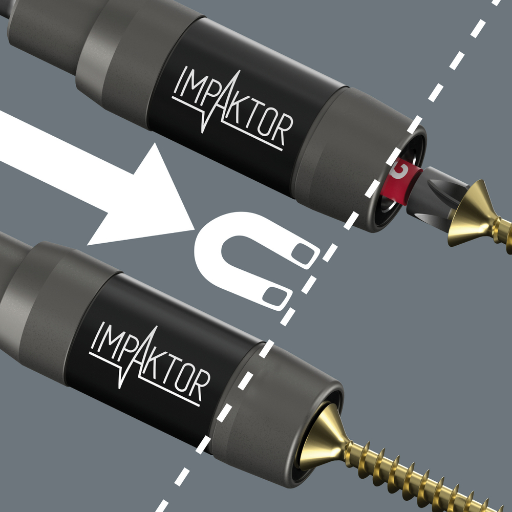 Ударный держатель с магнитом 75 мм Wera 05073990001