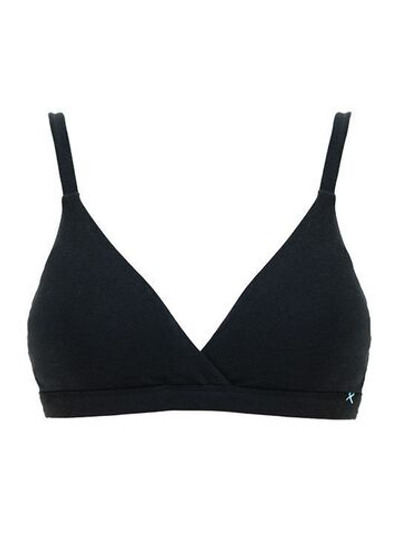 Бюстгальтер-триангул с мягкими двухслойными чашками (Размер: 2B) (Цвет: черный)