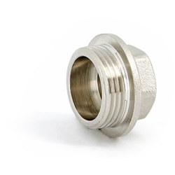 Заглушка Uni-Fitt H 1", никелированная