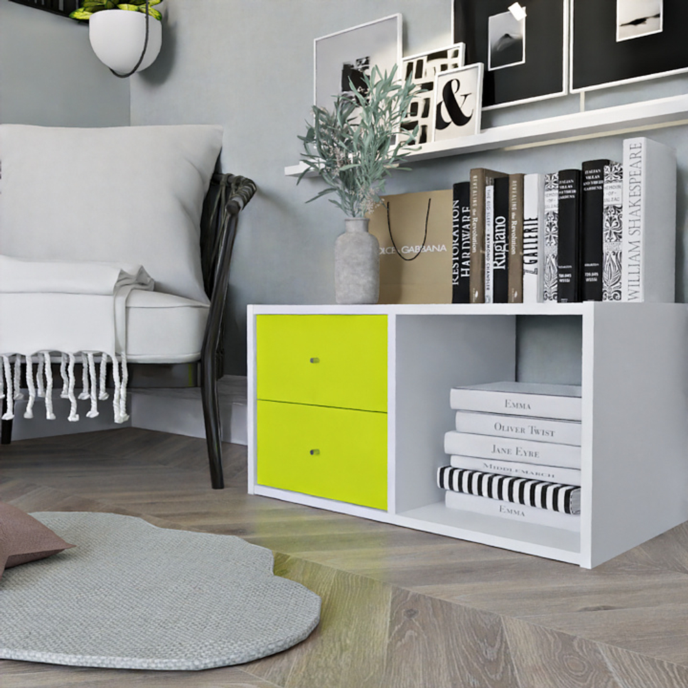 QBox Набор ящиков (2 шт) - Лайм P Lamarty