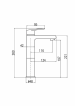 Смеситель для раковины Rav-Slezak COLORADO CO330.5CMATZ