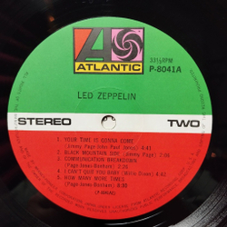 Винтажная виниловая пластинка LP Led Zeppelin (Japan 1971) (No Obi) Babe I am Gonna Leave You