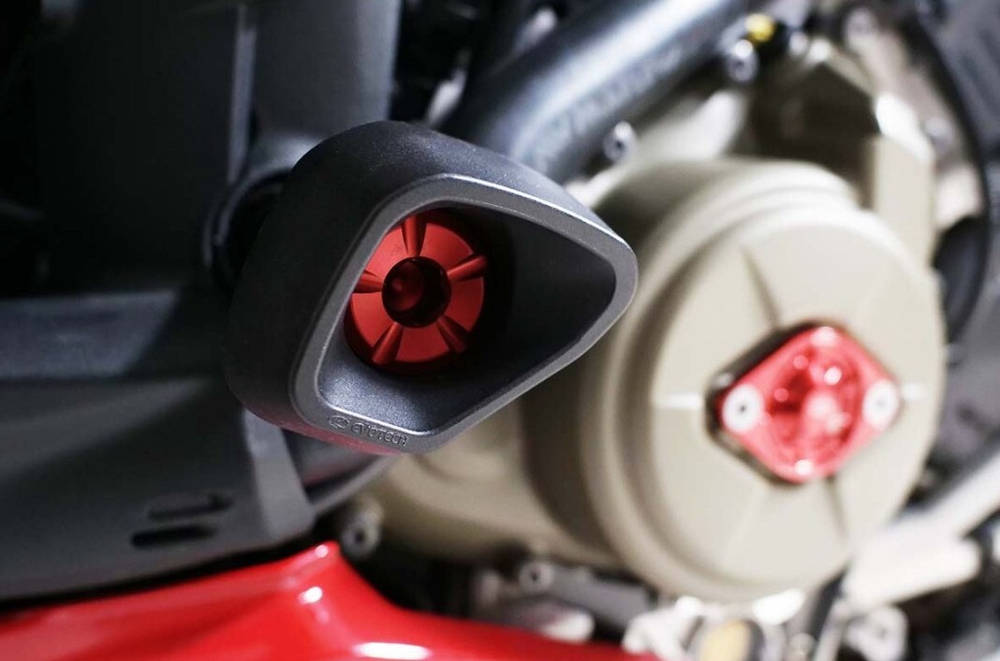 Evotech-rc Слайдеры в раму Ducati Streetfighter V4 (2020+)