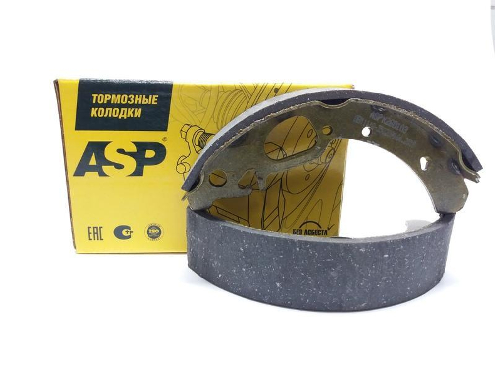 Колодки торм. 1118-19 Калина/Приора/Гранта с ABS задние (к-т, 4шт) /ASP/