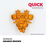 Акриловый маркер AK Interactive Quick Marker Orange Brown