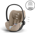 Коляска Cybex Balios S Lux TPE complete Cloud T Cozy Beige Plus Base T 4 в 1 Stormy Blue с дождевиками