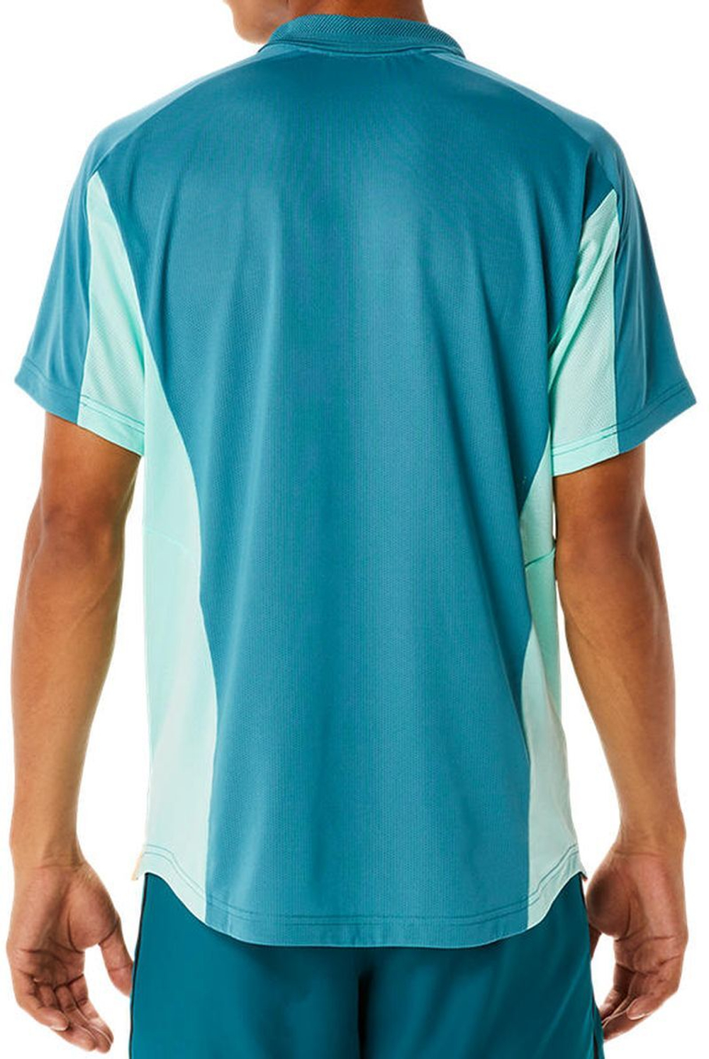 Мужское теннисное поло Asics Match Actibreeze Polo Shirt - misty pine