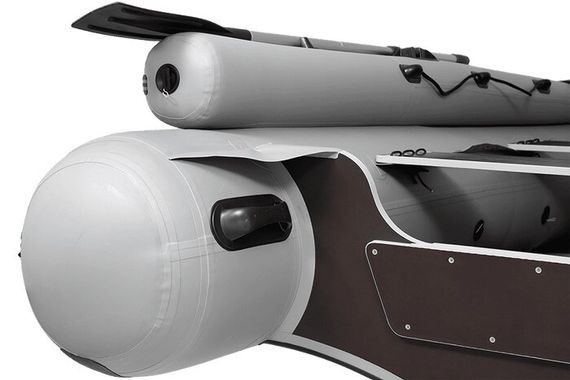 Надувная лодка Фрегат M-350 F серая