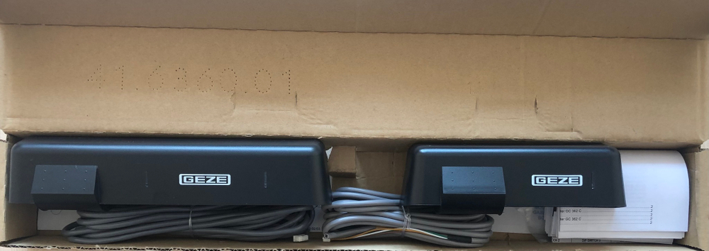 Радарный датчик движения GC 304 С + Комбинированный датчик GC 362 С (набор датчиков/радаров для автоматических раздвижных дверей. Световой барьер не требуется)