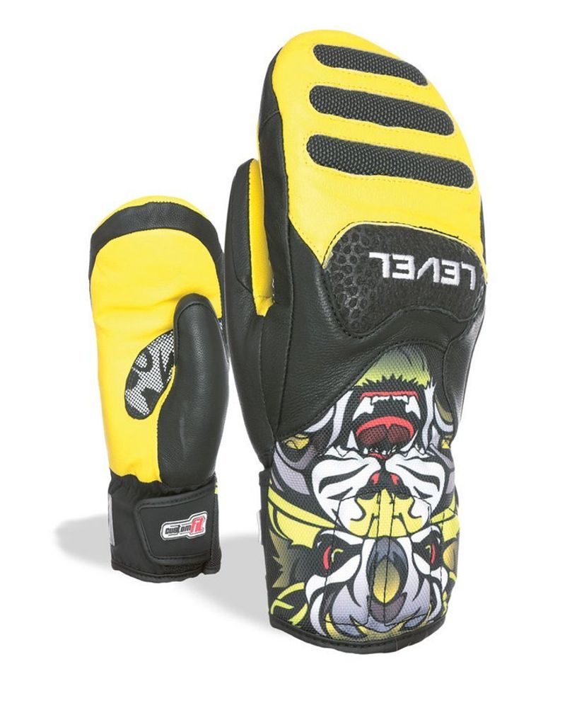 LEVEL варежки SQ JR CF MITT yellow