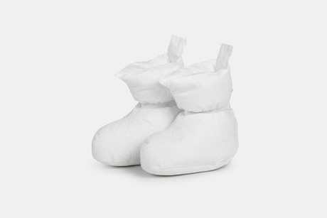 Сапожки-носочки пуховые German Grass Comfort Socks Home Grass White белые
