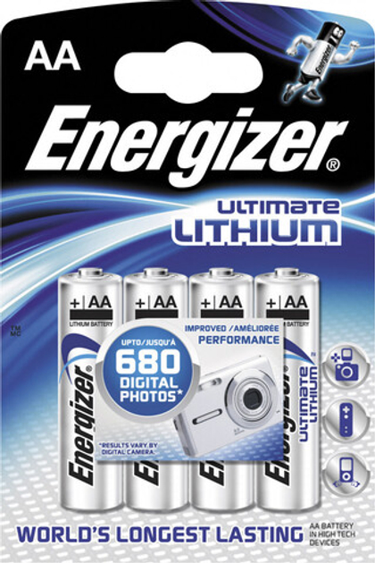 Аккум. ENERGIZER L91 (FR06)Lith  (bl4)