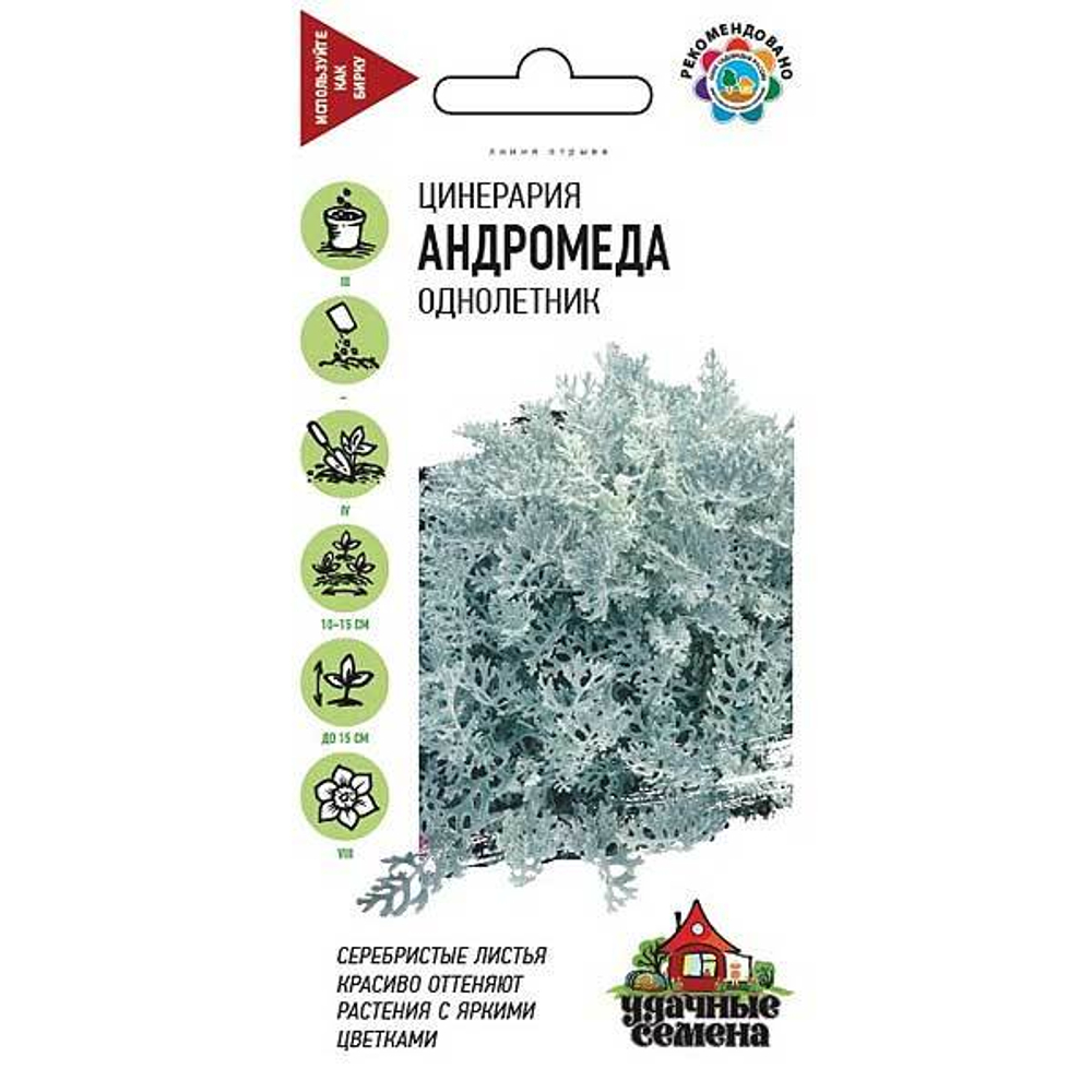 Цинерария Андромеда 0.05г