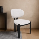 Стул Galloti, бук черный, рогожка wellton 000