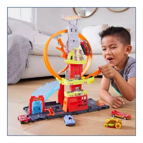 Hot Wheels City Super Fire Station
