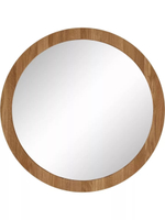 Зеркало круглое Миллиси 70х70 из массива дуба