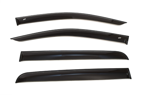 Дефлекторы боковых окон Cobra Tuning на Ford Ranger 3 2011 широкие арт.FE34111