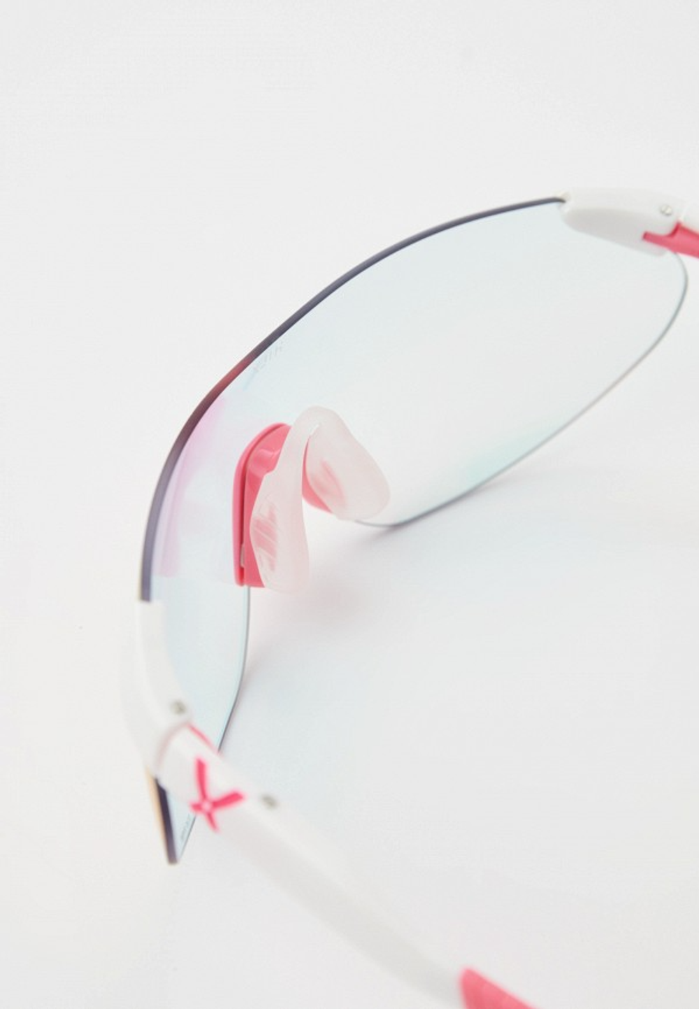 Спортивные очки HILX Domain Shiny White / Photochromic Red Mirror Lens