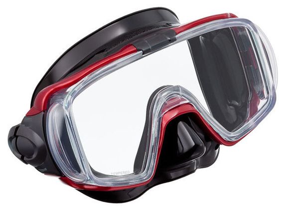 Маска TUSA Sport UMR-31 Visio Tri-Ex черный/красный