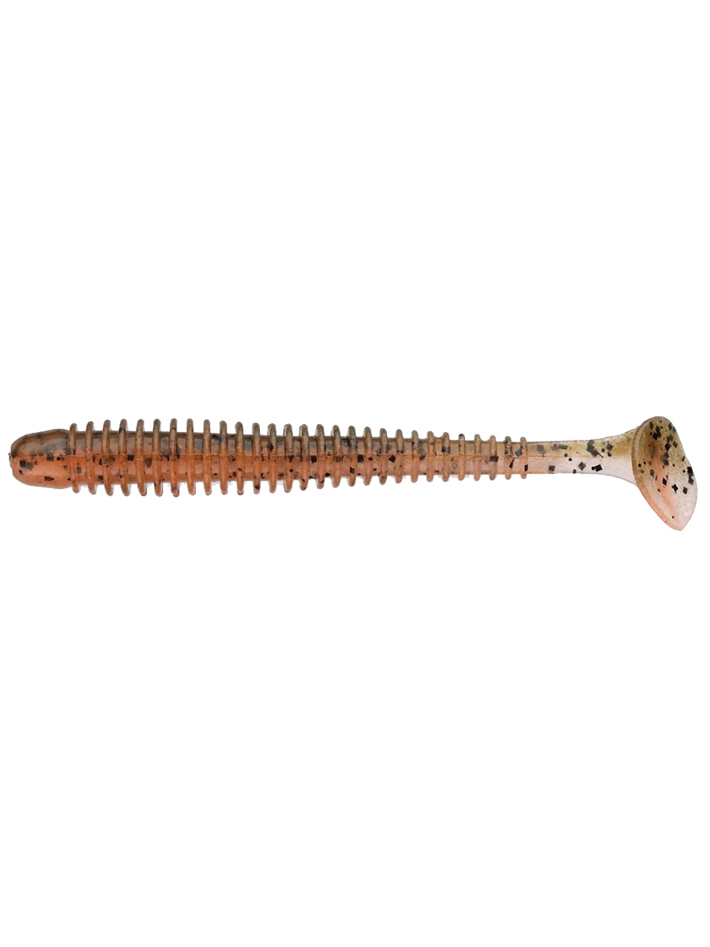 Приманка силиконовая Keitech Swing Impact 4.5" #417 Gold Flash Minnow, 3 упаковки по 6 штук