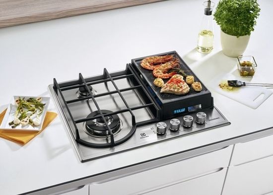 Газовая варочная панель Electrolux GPE 963 FX
