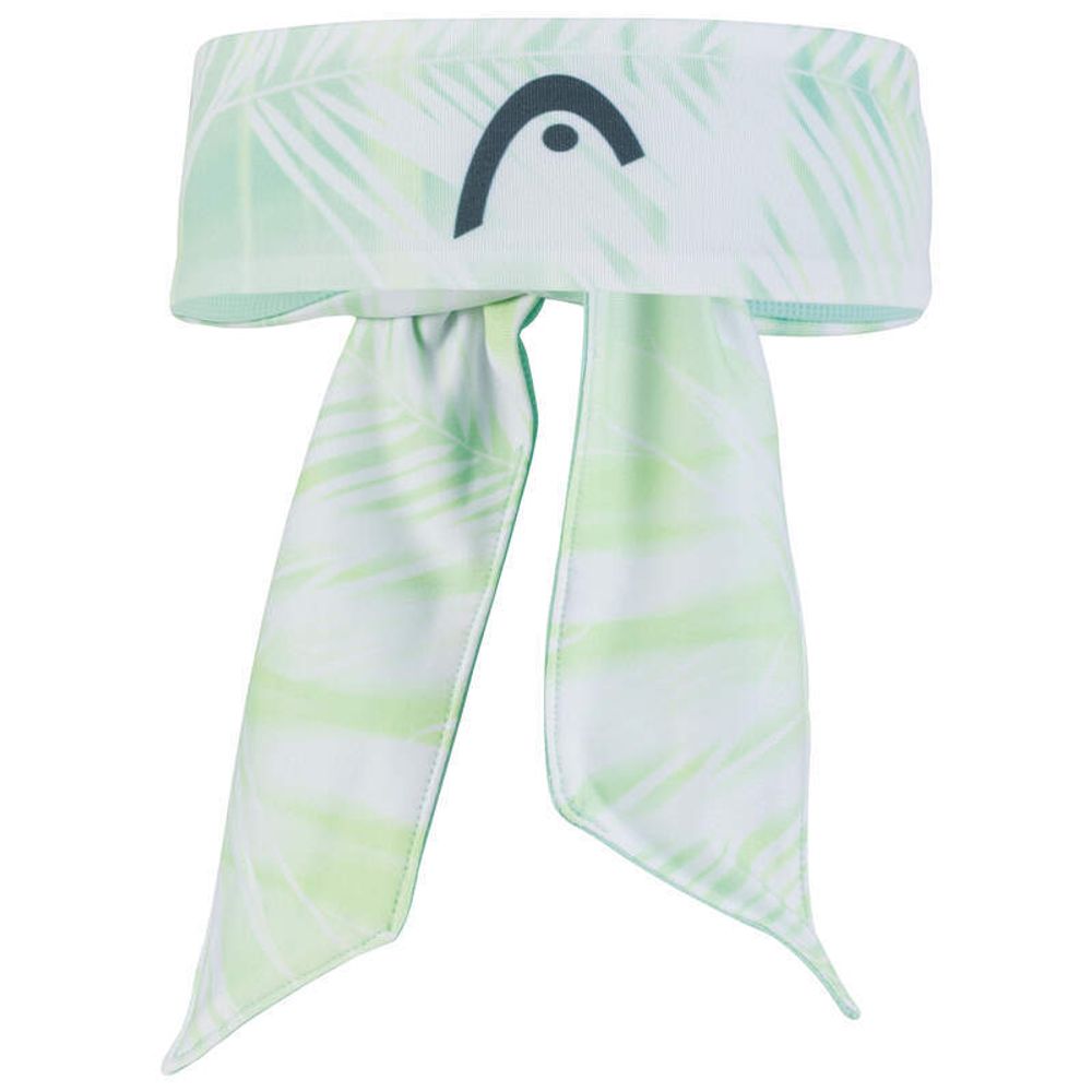 Теннисная бандана Head Bandana - поясtell green/print vision w