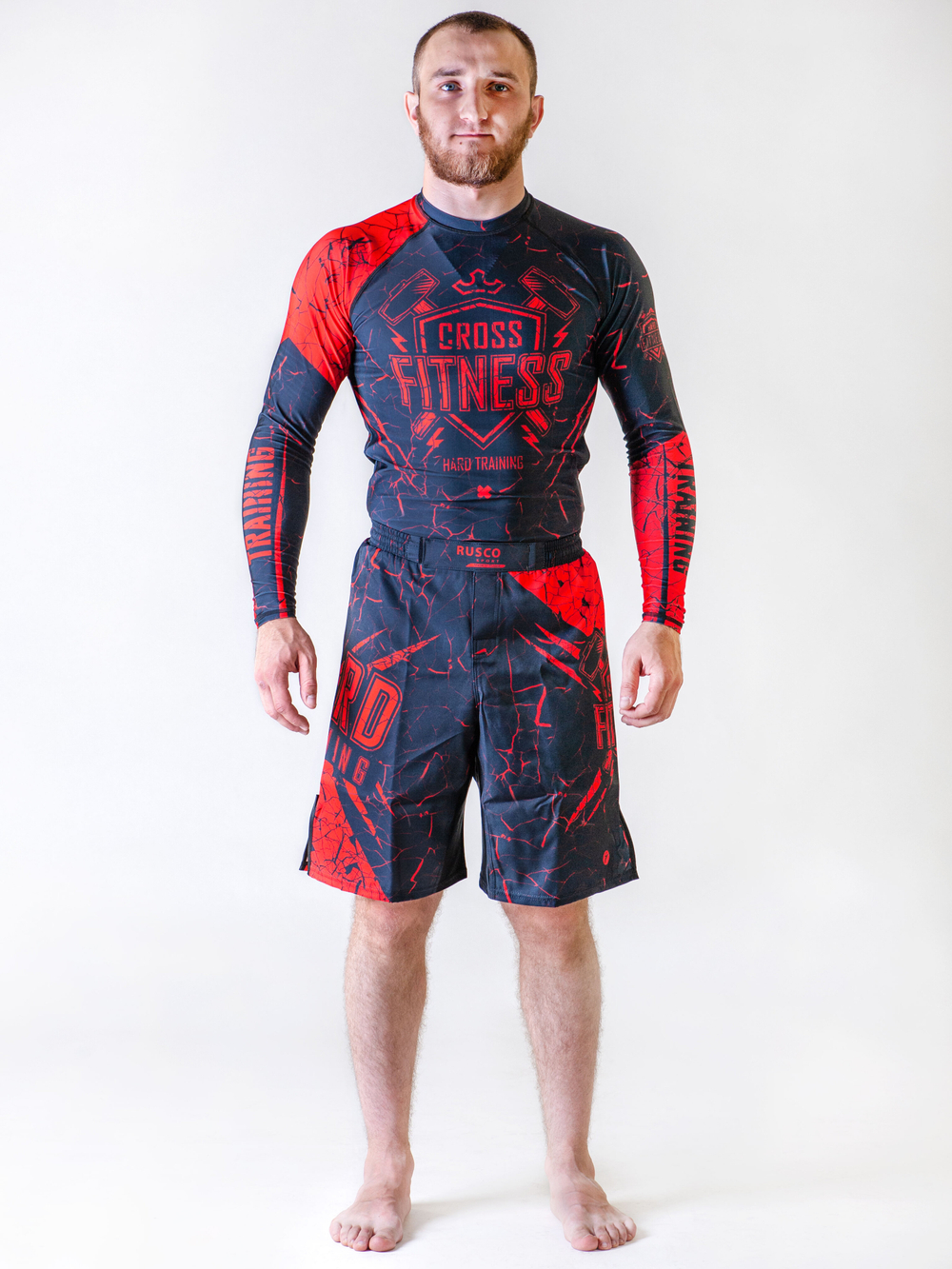 Рашгард для MMA Rusco Sport CROSS FITNES, взрослый