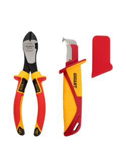 Набор электромонтажного инструмента Gigant VDE 1000В, 10 инструментов GT-10