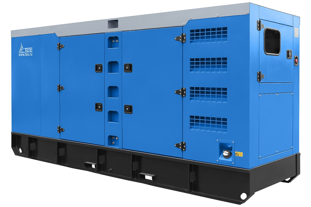 Дизельный генератор ТСС АД-250С-Т400-1РКМ15 в шумозащитном кожухе