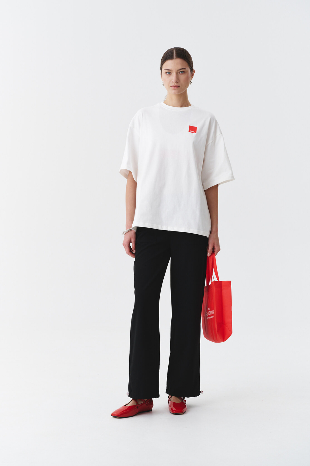 Брюки свободные медицинские женские Йошо, черный