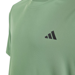 Детская теннисная футболка Adidas B Club 3 Stripes Tennis Shirt - Green