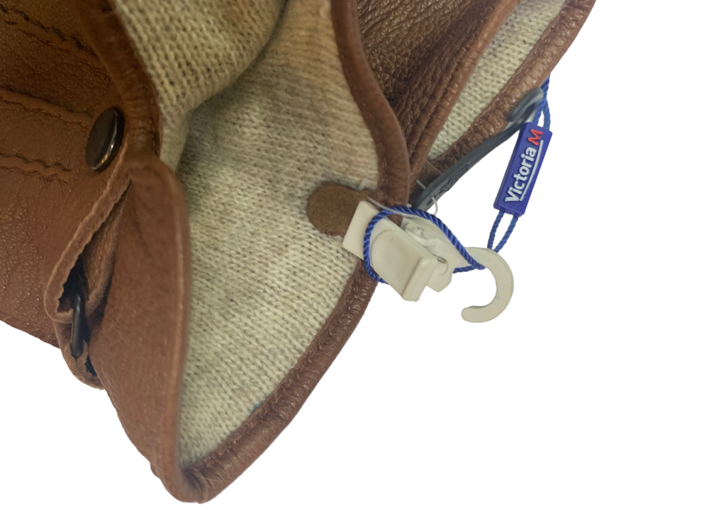 Перчатки. Мужские. Материал верха: Кожа оленя. Подклад: Трикотаж-шерсть. Наружний шов, ручная работа. 5 шт в упаковке.