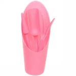 Набор садовых инструментов «Алоэ» для пересадки саженцев,суккулентов 4 предмета, цвет розовый