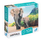Пазл 104эл. "Африка" RI1001C (Dream Makers)