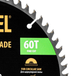 Пильный диск по дереву ф235 х 30 мм, 60 зубьев Denzel