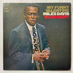 Винтажная виниловая пластинка LP Miles Davis My Funny Valentine In Concert (Japan 1969)(No Obi)