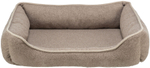 Лежак Laurin vital, прямоугольный с бортиком, 60 х 50 cm, песочный