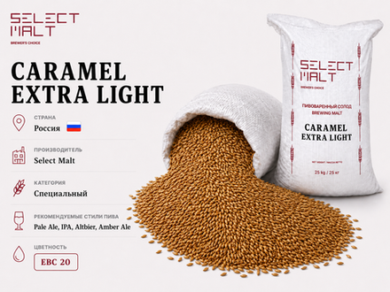 CARAMEL EXTRA LIGHT (Select Malt)