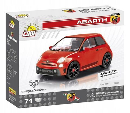 Конструктор пластиковый Cobi FIAT Abarth 595 Competizione - Фиат 595 - 71эл. - Коби 24502