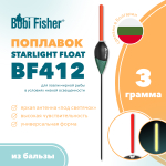 Поплавок Bobi Fisher BF 412 из бальзы, под светлячок