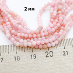 Опал граненый, размер около 2,3 мм, цена за нить 38 см