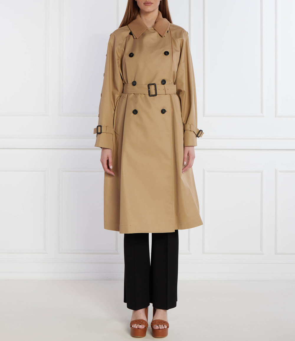 Тренч Weekend MaxMara - бежевый(150210416)