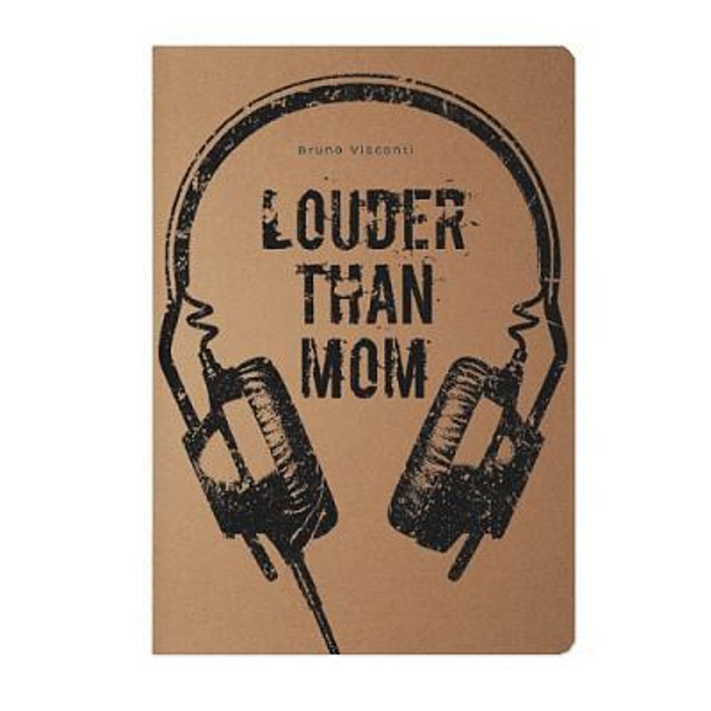 Тетрадь А5 40л. клетка &quot;Louder than mom&quot; (BrunoVisconti)